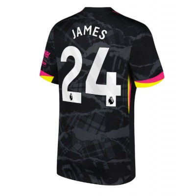 Fotbalové Dres Chelsea Reece James #24 Alternativní 2024-25 Krátký Rukáv Fotbalové Dres Chelsea Reece James #24 Alternativní 2024-25 Krátký Rukáv